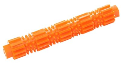 Vdaxvme Dog Teething Stick Includes Teeth Cleaning Spikes and Snacks Dispenser for Dentals Care Durability Washable Dog Teething Stick