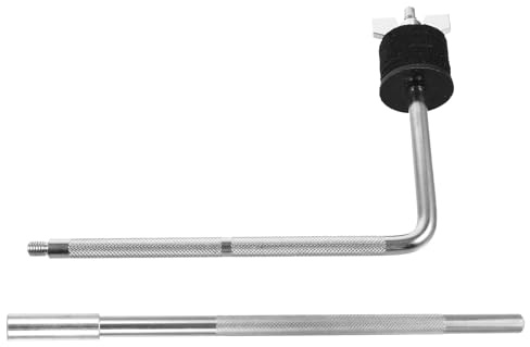 Zerodeko Soporte de Extensión Abrazadera Articulada para Platillo de Batería de Aleación de Zinc Ligera y Resistente para Diversos Escenarios Musicales