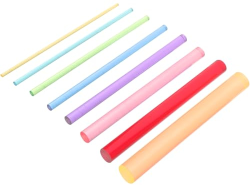 GLSTOY 8 Stück Acryl Punktierwerkzeug für Präzises Dot Painting mit Bunten Farben Multifunktionales Selbstgemacht Punktierset für Kunsthandwerk und Malerei von Anfängern und Profis