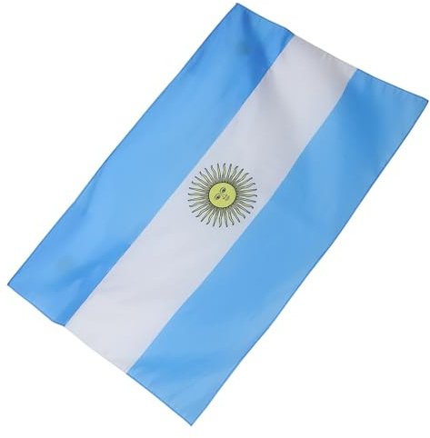 INOOMP Costume da Tifoso Usa Mantello e Manica in Poliestere Leggero, Taglia Unica, Accessori a Tema per Partite di Calcio, Feste Sportive e Celebrazioni Patriottiche