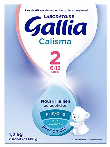 Gallia 2ème âge de 6-12 mois - Les 2 sachets de 600g
