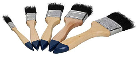 Juego de 5 pinceles para pintores y decoradores, 12 – 62 mm de ancho