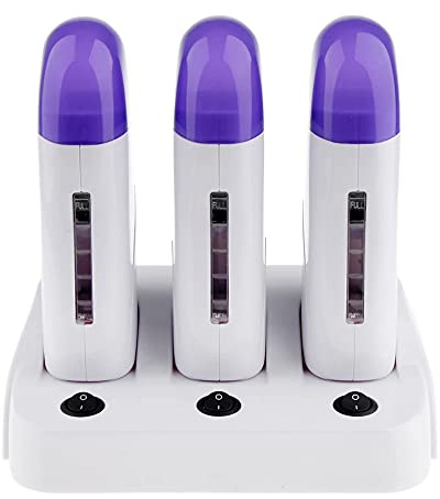 Wax Heater Electric Waxing Warmer Machine Depilatory Roll Wax Warmer for Hair Removal Roll-on Hair Removal Wax Machine Hair Removal Kit