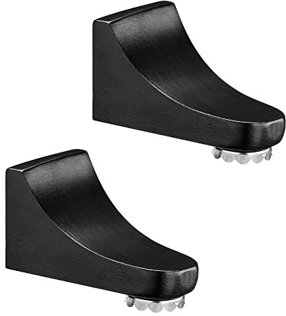 Navaris 2x Magnet Seifenhalter selbstklebend Holz - 2er Set Magnetseifenhalter ohne Bohren - Seife Magnethalter für Wand Fliese - Seifenhalterung