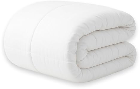 Donegal Collections Edredón Nórdico Cama 180/200-260x240 cm - Edredón Invierno 350 gr/m² - Relleno Nórdico Cama 180/200-4 Estaciones Fibra Tacto Plumón Acolchado - Fabricado en España