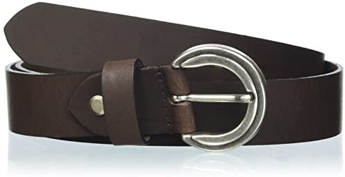 MGM Damen Coloured Basic Gürtel, Braun, 100