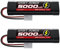 RC NiMH Battery 4000 mAh 7.2 V RC Battery with Plug TMY RC Battery for RC Car RC Truck HPI Losi Kyosho Hobby (2 Packs)