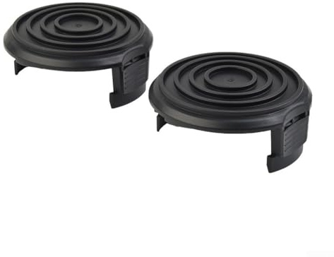GLOBALHUT 2 coperture per bobine per decespugliatore, raccordo di ricambio per bobine di filo, per Parkside PRT550 A1 91105342 FRT550 A1 311404 (2 pezzi), XTFP77KFA3CY6VM40UMQ