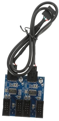 Angoily Port Usb Hub Splitter Usb Hub Adapter Motherboard Extension Cable for Port Multiplier
