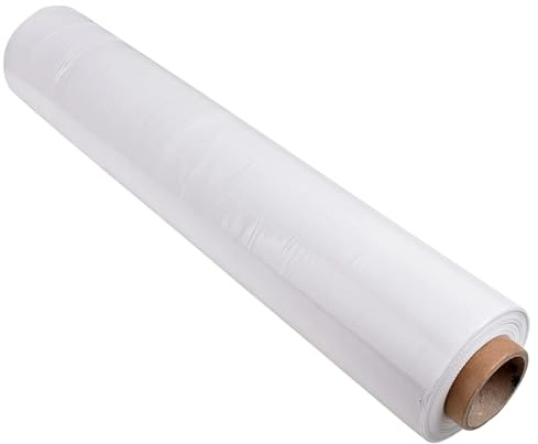 PDS 1 Rolle transparente Paletten-Stretch-Schrumpffolienrolle – 400 mm x 120 m Folie für Umzüge – Schrumpffolie, Frischhaltefolie, Kunststofffolie – Verpackung für Umzüge, Industrie und Lager (1)