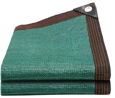 Rete parasole per esterni di alta qualità, 6 x 10 m, con occhielli, ideale per giardino, serra, patio, resistente ai raggi UV, telo parasole per piante, facile da installare e appendere
