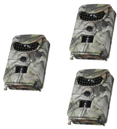 TOYANDONA 3 Pièces Caméra de Chasse caméra de Piste de la Faune caméscope extérieur
