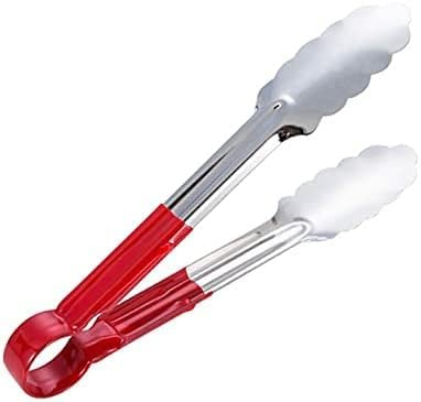 Serving Tongs， Cooking Kitchen Tong, with Silicone, for Frying, Cooking,Barbecue Bread, Size:29 * 4.2cm,Easy and Convenient Pliers