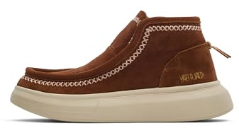 KOALA BAY Botines Piel Serraje Marrón - Tundra (Marrón, Sistema tallas calzado EU, Adulto, Números, mediano, 39)