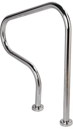 Dioche Barandilla de Piscina Barandilla de Piscina de Acero Inoxidable - Riel de Escalera Subacuático Curvado y Duradero para un Acceso Seguro a la - Perfecto para Piscinas Privadas, Parques (ST003)