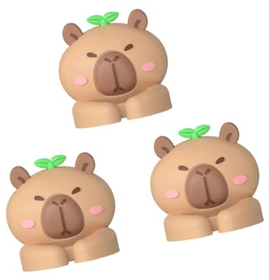 3Pcs Animal PVC Cord Organiser Holder Adhesive Desk Cable Management Clips Cords Tidy Clip Phone Charging Cord Holder Cable Clips