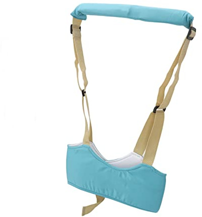 Generic Baby Walking Sele Premium Mjuk Andas Handhållen Baby Säkerhetssele för 9-24 Månader Gamla Bebisar Polyester (Himmelsblå)