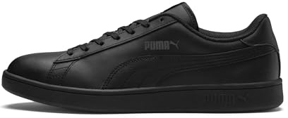 PUMA Puma Smash v2 L Baskets Mixte, Puma Noir Puma Noir, 40 EU