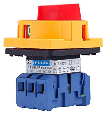 32 A 380 V Power On Off Rotary Cam cambio universal de interruptor interruptores de circuito eléctrico y motor GLD11 – 32