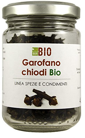 Chiodi di Garofano interi Bio 40 g vasetto di vetro - Tisane Infusi Dolci Spezia da cucina - LaborBio