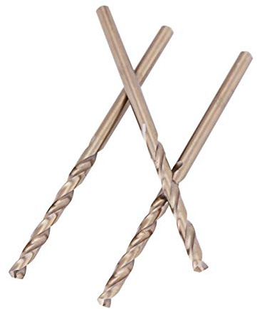 10 stücke HSS Cobalt Bohrer M35 HSS-CO Bohrer Set Spiralbohrer 1-5mm zum Bohren auf Edelstahl(1mm)