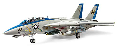 TAMIYA TAM61118 61118 - 0.075 Grumman F-14D Tomcat, Modellbau, Plastik Bausatz, Hobby, Basteln, Kleben, Modellbausatz, Modell, Zusammenbauen, Unlackiert