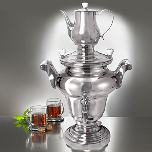 Beem 6129 Samovar Katharina Iii 15 liter 3000W i rostfritt stål, stålfritt stål