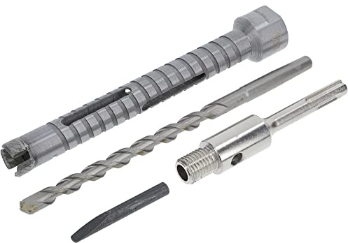 PRODIAMANT Broca de diamante ø 20mm longitud efectiva 150mm con adaptador SDS soldado por láser para perforación en seco en hormigón