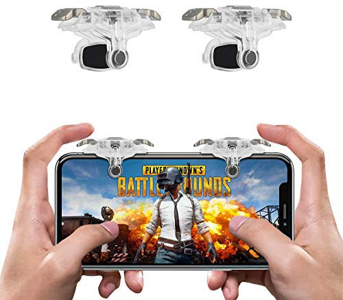 Newseego PUBG Mobile Game Controller Trigger, [2021 Version Améliorée] Déclencheurs Contrôleur de Jeu Déclencheur de Manette de Jeu de Prise de Vue Sensible pour PUBG/Rules of Survival-Dégager