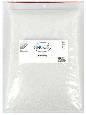 Sala Alaun Kalialaun Kaliumaluminiumsulfat Ph. Eur. 900 g Beutel
