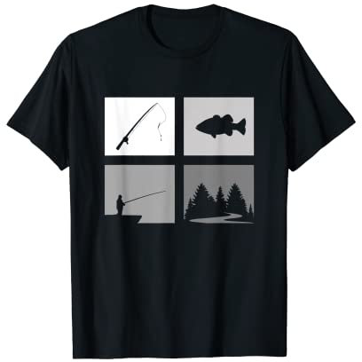 Angelbekleidung – Angeln T-Shirt