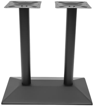UESUENYENS Cadre de Table Double 72 cm avec Pieds en Acier - Pour Bistro et Restaurant