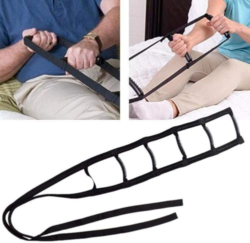 Bed Ladder Assist Mobility & Daily Living Aids Bed Rope Ladder Helper Pull Up & Sit Up Assist Device Bed Support Ladder Sit Up Hoist for Elderly, Injury Recovery Patient, Pregnant