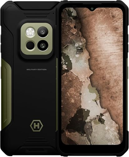 Hammer Construction 2 Themal 5G Military Edition Ultra-Robustes Smartphone IP69, Leistungsstarke 108-mpx-Kamera mit Wärmebildtechnik und Wärmespots. 120hz, Android 14, 256 gb/ 1 T, 8+8Gb RAM