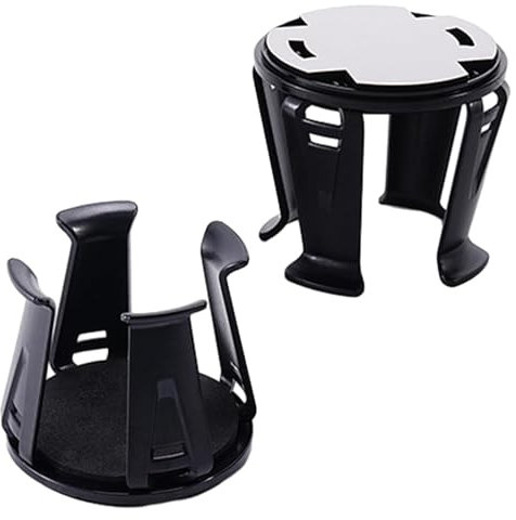 Amazleer 2er Set Auto Getränkehalter, Universaler Becher Flaschenhalter für Fahrer, Beifahrer- und Rücksitz, Getränkehalter für Dosen und Flaschen im Auto Getränkehalter (2 x Getränkehalter für Auto)