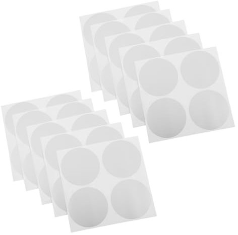 HOODANCOS 50stücke Runde Scratch-off Aufkleber Silber Selbstklebende Rubbelkarten Für Kreative Spiele Und Gewinnspiele Für Partys Und Veranstaltungen
