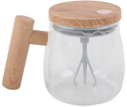 Cmis Kbei Fully Automatic Coffee Stirring Cup 400ml Electric Mixer Mug for Coffee Tea Milk Cocoa Self Stirring Coffee Mug Glass Mix Cup