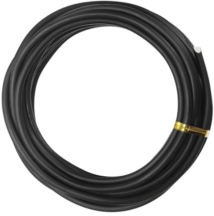 YELARXI Bonsai Training Wire, 4mm x 16.4 ft Anodized Aluminum Floral Plant Training Wire Bendable Metal Stems Accessories for Gardening Branch Fixing Crafts (Black)