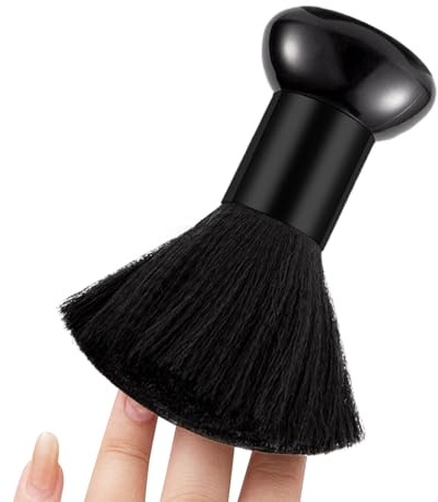 Époussette Pour Cou Et Coupe De Cheveux Poils En Nylon Doux | Brosse à poussière pour ongles Nettoyage Visage Cou Salon Domicile Ongles Acryliques