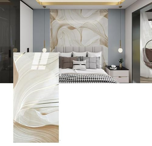 ByteRunning Marbre Carrelage Adhesif Mural Panneau,Papier Peint Autocollant Effet marbre,Panneau Mural Salle de Bain PVC,Dalle De Plafond,imperméable et résistant à l'huile,pour Cuisine,Bains,Salon