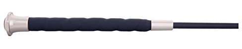BR Dressurgerte Taurus Ledergriff Navy/Silber 110 cm