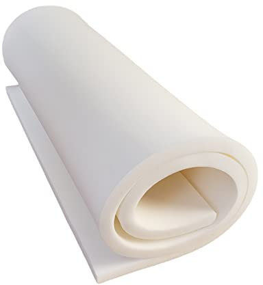 Schaumstoff Schaumstoffplatte Matratze 120cm x 200cm RG 25/44 Höhe 1 cm bis 12 cm Grau Mittelhart (120x200x8)