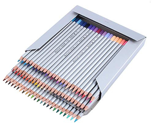 Hztyyier 72 Buntstifte Professional Oil Base Buntstifte Set für Kunstzeichnungen Skizze Geeignet für Erwachsene und Kinder