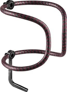 Topeak FEZA R10 Carbon Kevlar Flaschenhalter für Rennrad, leicht, 10 g, Rot