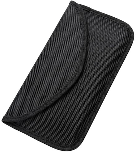 Ziyan RFID Strahlenschutz-Tasche No-Signal Funk Stop Handy Smartphone Tasche Schwarz