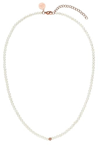 Purelei Shiny Bloom Kette Damen – Halskette Damen aus langlebigem Edelstahl – Wasserfeste Kette – 40-45 cm Länge verstellbar – Halskette für deinen individuellen Look