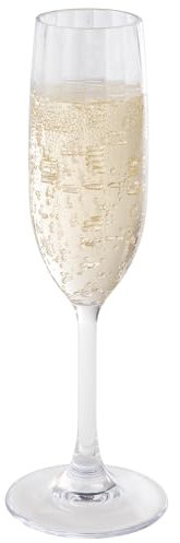 APS 10540 Bicchiere da champagne in plastica Tritan trasparente, Ø 5 cm, altezza 23 cm, 190 ml