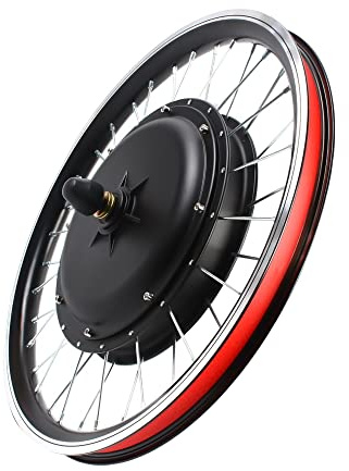 Queeucaer 20 Zoll E-Bike Vorderrad 48V 1000 W Fahrrad Nabenmotor Umbausatz