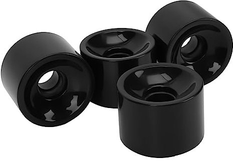 Gogogmee 4stücke Skateboard-räder Aus Pu-Material Stoßfest Und Langlebig Für Lange Bordfahrten Installieren Als Ersatz Für Alte Räder