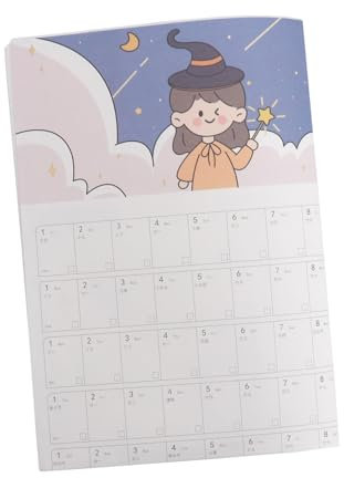 SEWACC 2stücke Wandkalender Aus Zeitplanungs-kalender Für Gesamte Jahr Einfaches Design Für Büro Zuhause Großes Raster Für To-do-listen Praktisch Platzsparend